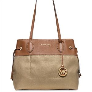 Michael Kors “Marina” Gold Tote